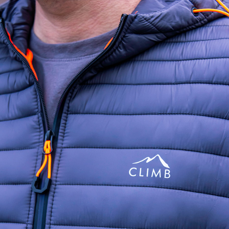 Купить Куртка с капюшоном утепленная мужская синяя PROTONE CLIMB (PRO-CLIMB-JNBH) оптом от производителя
